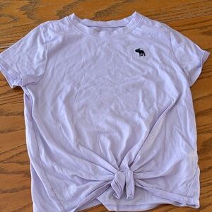 Abercrombie Kids Light Purple Short Sleeve Tee